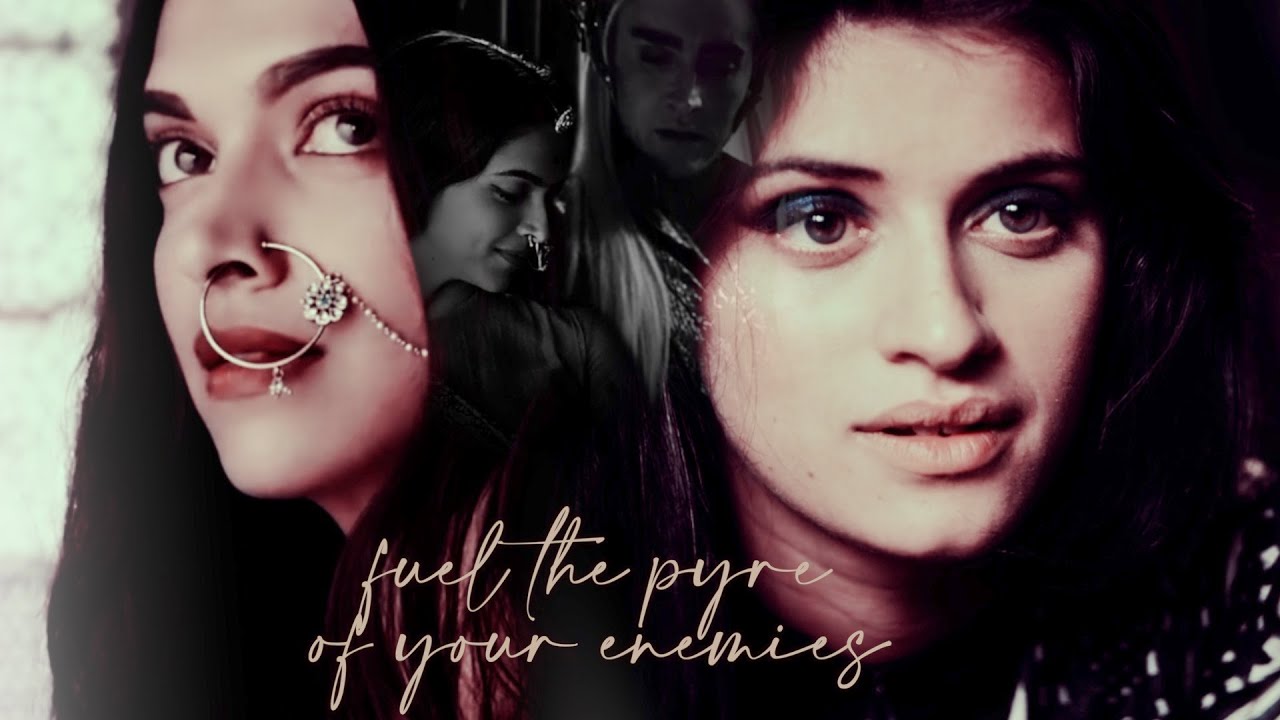 fuel the pyre of your enemies. | yennefer & mastani & thranduil