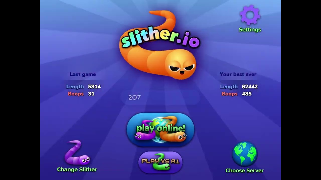 Slither.io + a few insane kills 