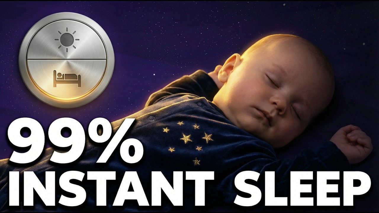 8 HOURS OF GENTLE BABY SLEEP MUSIC – Soothing Sounds for Deep Sleeping Newborns