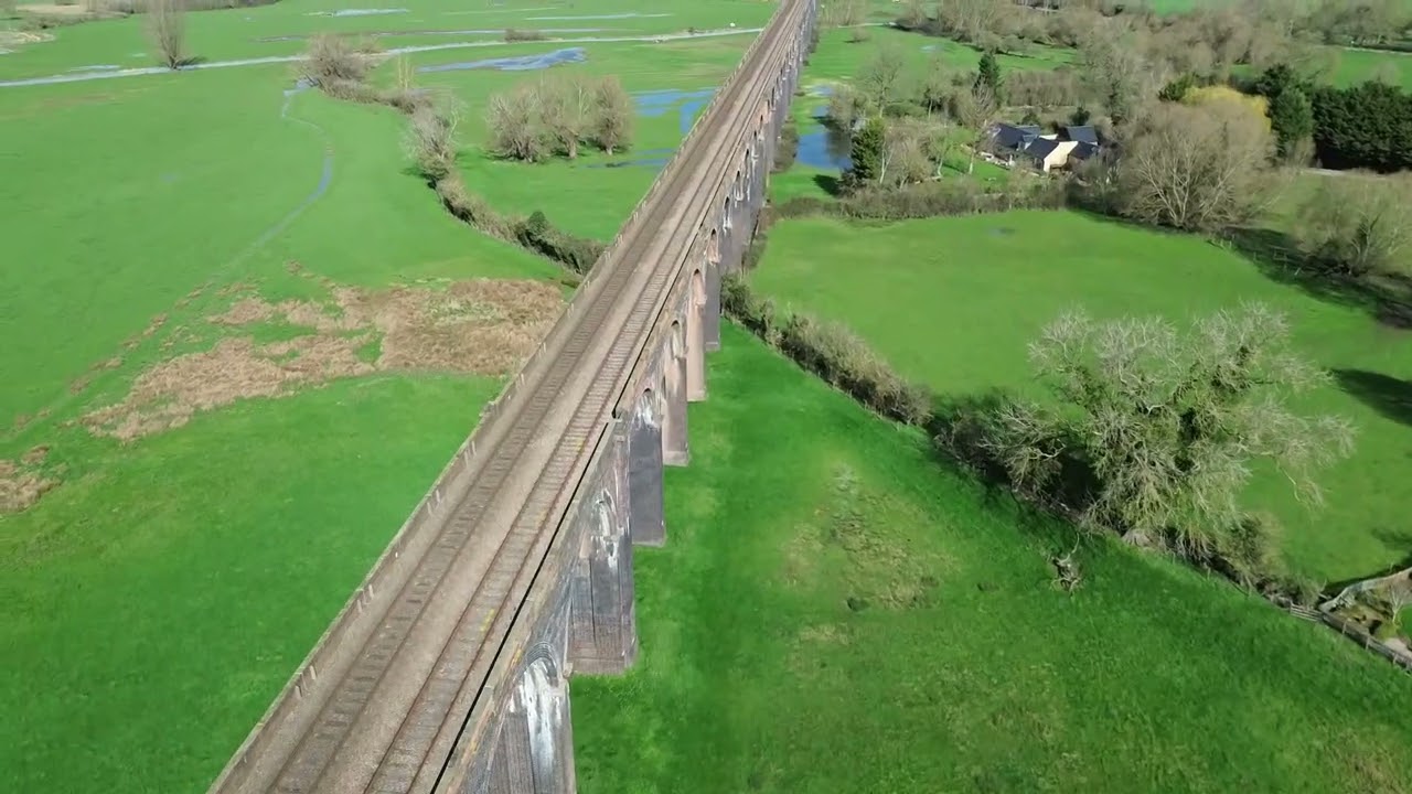 DJI 0467 14/3/26 Harringworth viaduct built in 1879 longest in britain