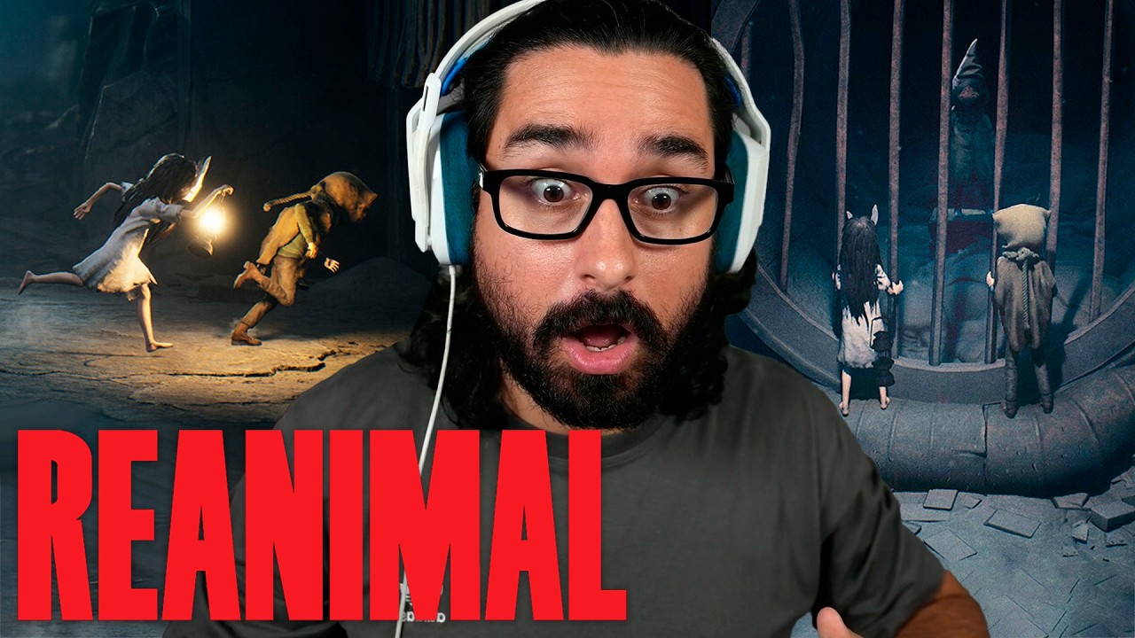 o NOVO JOGO DE TERROR dos criados de LITTLE NIGHTMARES é MUITO BOM! | REANIMAL (JOGO COMPLETO!)