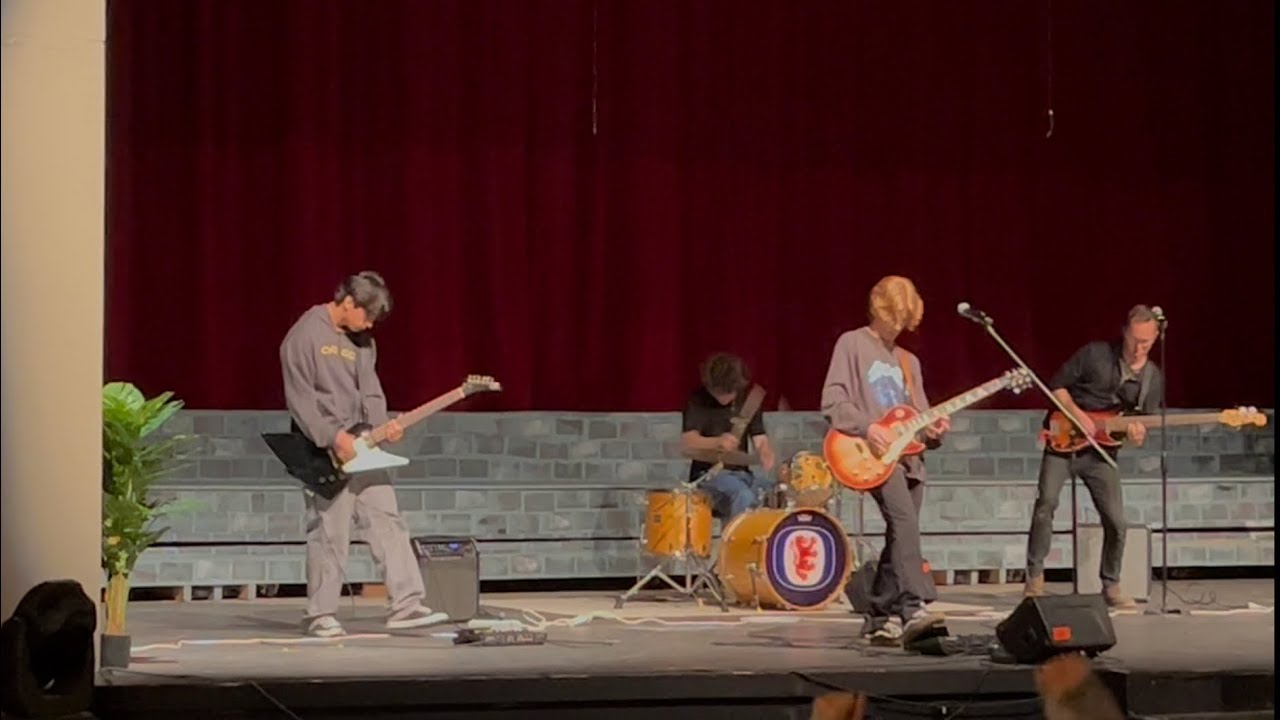 Metallica - Enter Sandman - High School Talent Show Cover