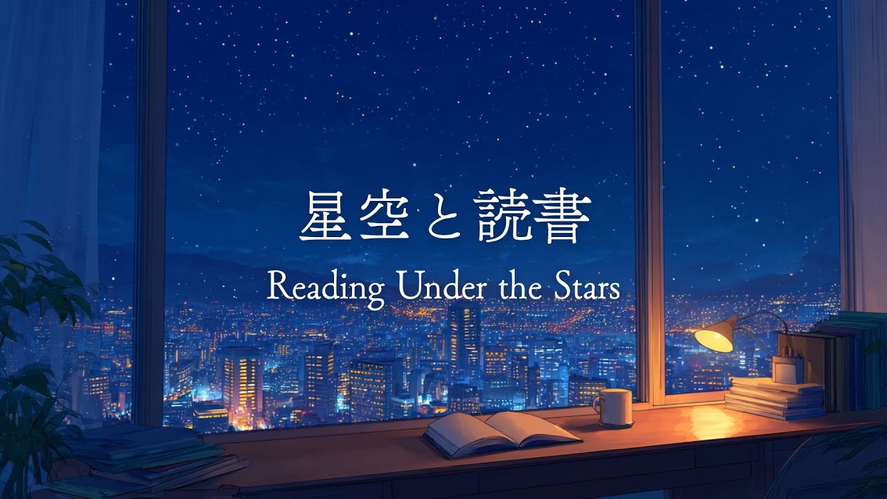 【睡眠用BGM】星空を見ながらの読書タイム｜心ほどける癒しのピアノ[Sleep BGM] Reading Time Under the Stars | Gentle Piano to Unwind