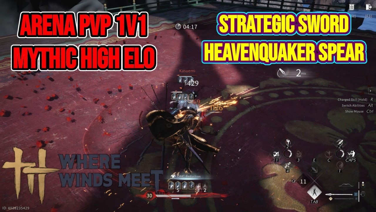 WWM PVP Arena 1v1 Mythic High Elo Strategic Sword Heavenquaker Spear (EP11)