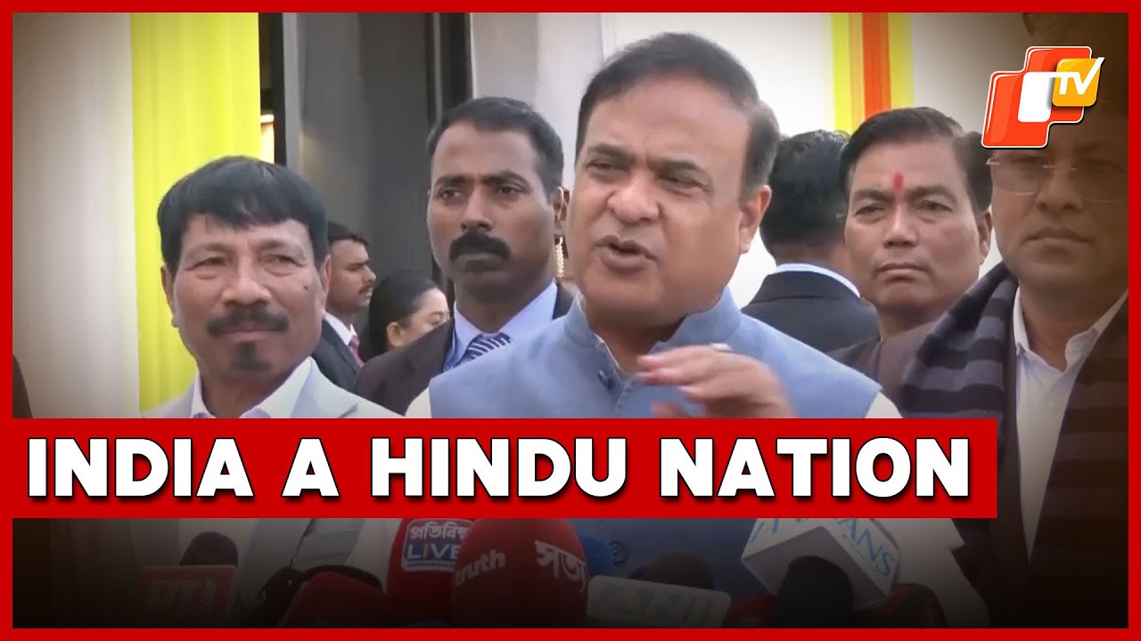 Assam CM Sarma: India Is A Hindu Nation, Anyone Can Be PM