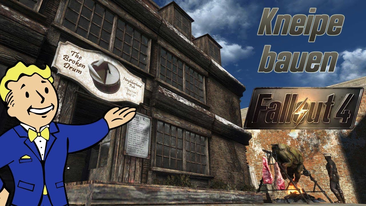 Kneipe bauen in Fallout 4 (Symbiotic Settlements)