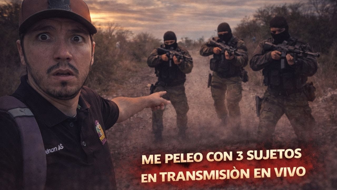 ME P3L30 CON 3 SUJETOS EN VIVO 😱 UNA TRANSMISION MUY CARDIACA😰