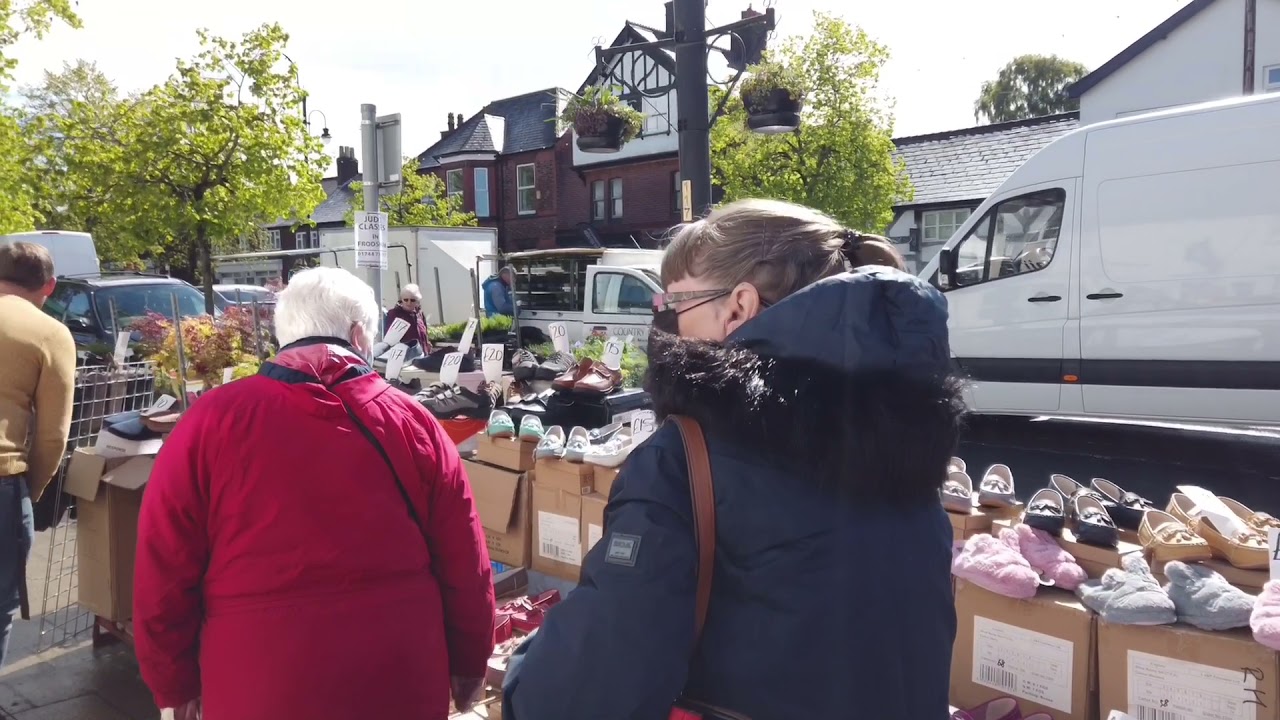 Frodsham Cheshire,   the Thursday Street Market