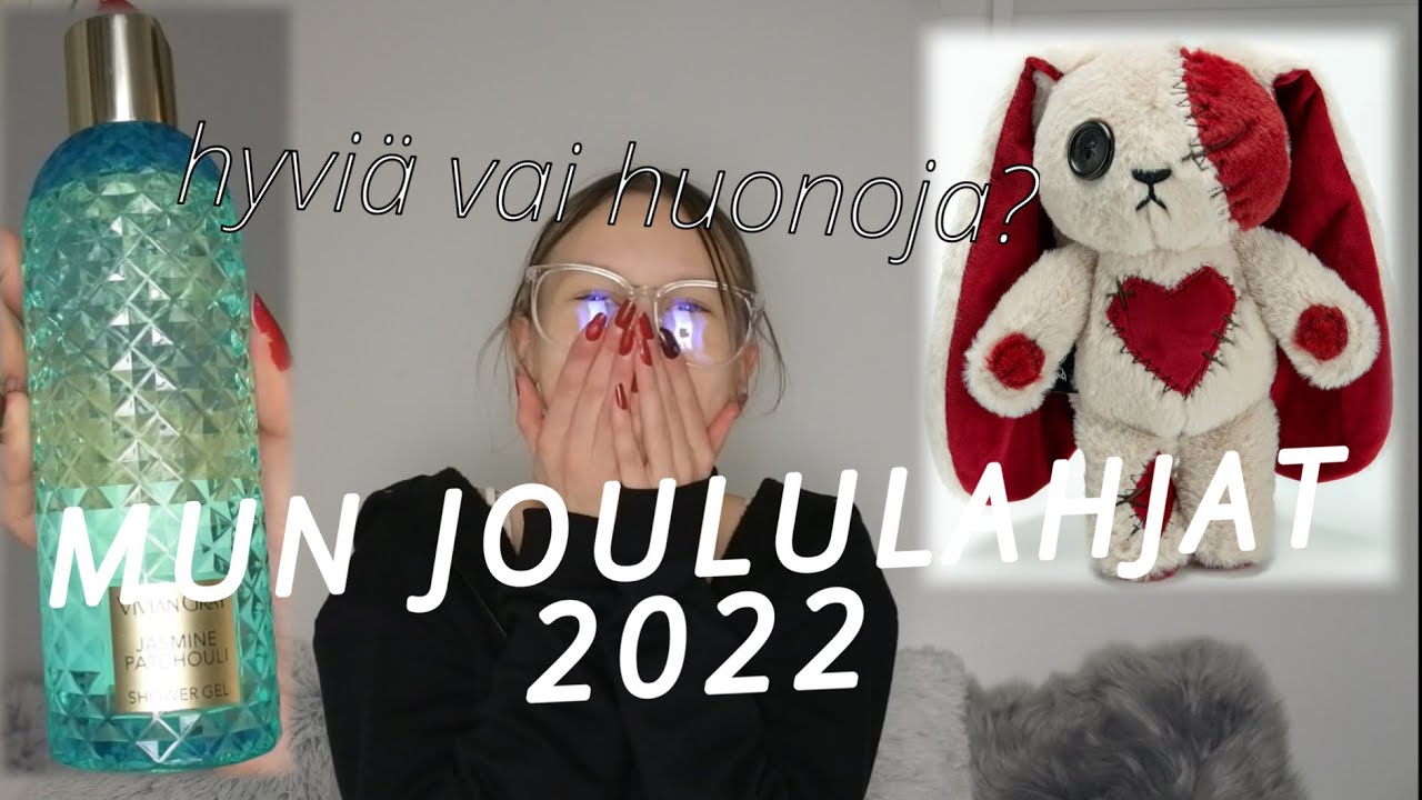 Joululahjojen esittely 2022