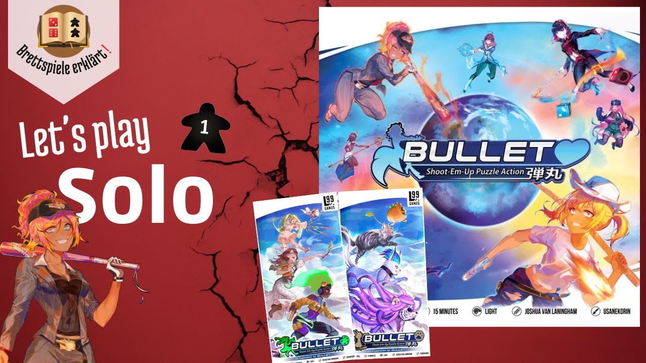 Bullet♥︎ Solo Playthrough – Chaos, Muster & jede Menge Kugeln! 🐾🎨