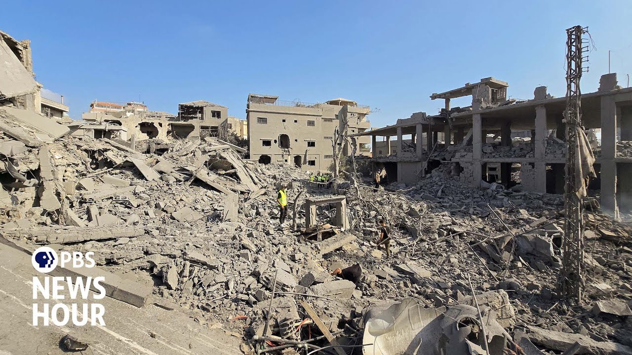 Israel resumes bombardment on Beirut's suburbs