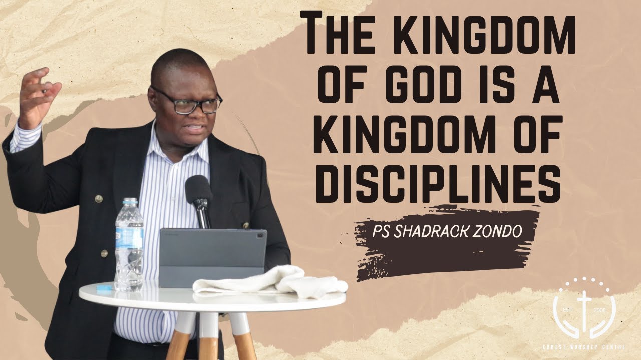 The Kingdom of God is a Kingdom of disciplines