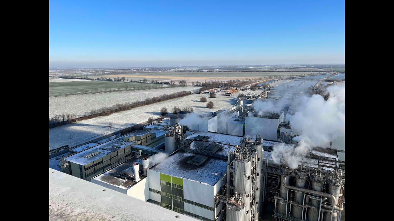 Bau der Zuckerfabrik Klein Wanzleben   SD 480p