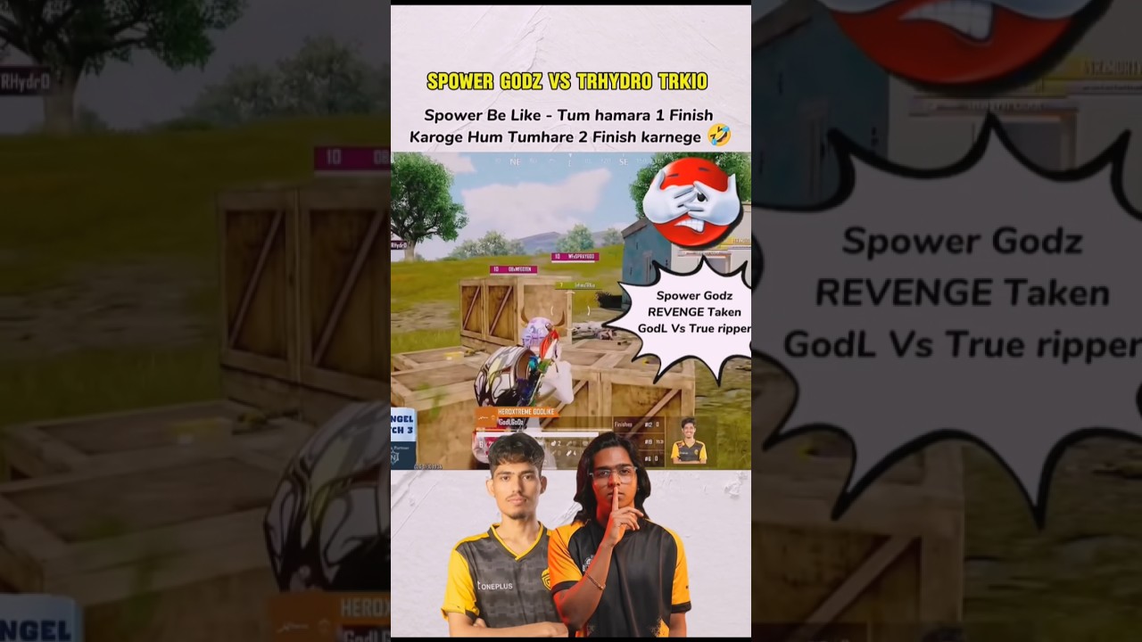 Spower vs Hydro 1v1 ! GodL vs True Rippers! 