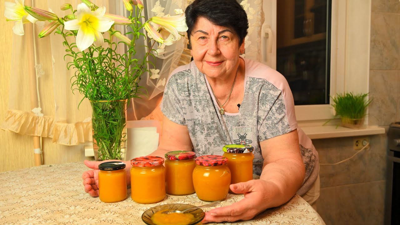 🍑 Абрикосовый джем на зиму! Быстрый джем из абрикосов!