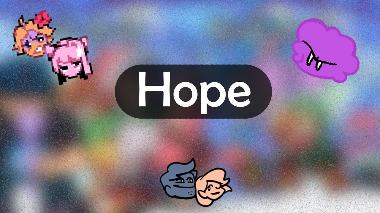 Hope, but it's Pixel Monika and Senpai's duet against CesarFever - FnF Cover