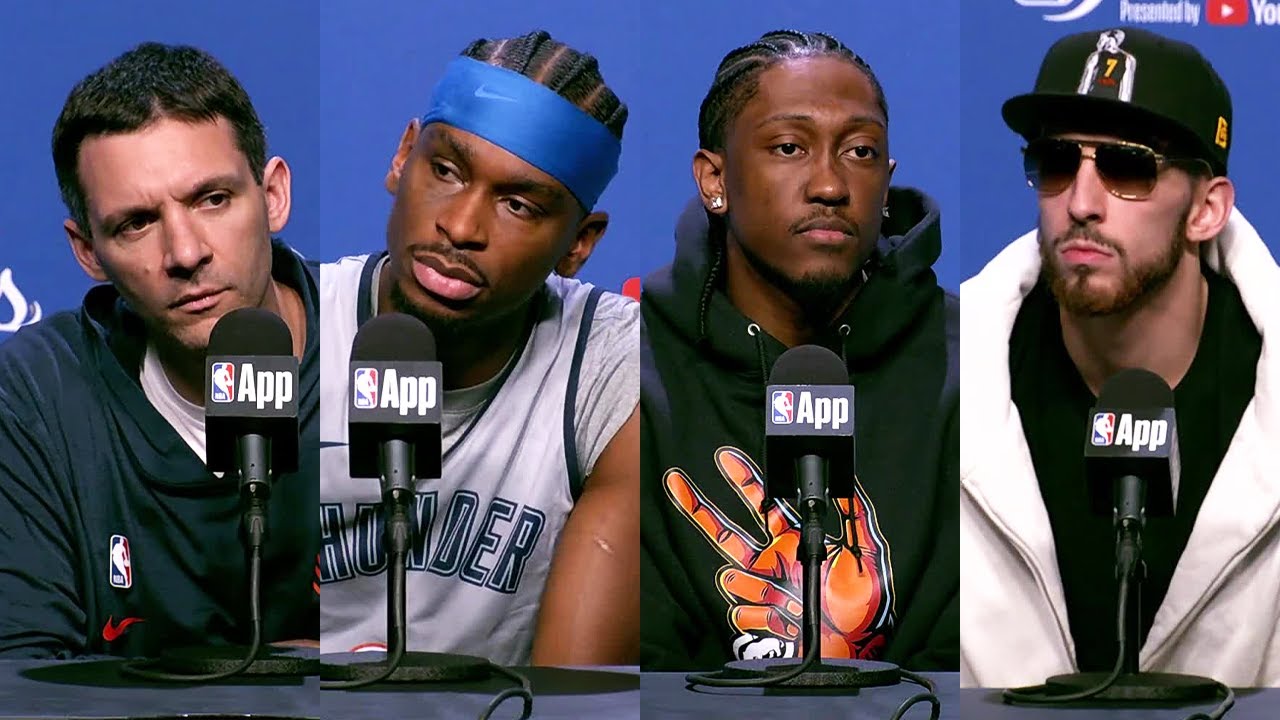 The Oklahoma City Thunder Talk NBA Finals Ahead Of Game 1 | June 4, 2025