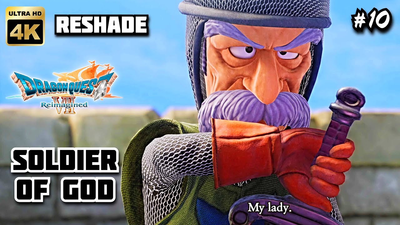Soldier of God - Sir Mervyn - Flying Magic Carpet - Dragon Quest VII Reimagined PC 4K Cam MOD #10