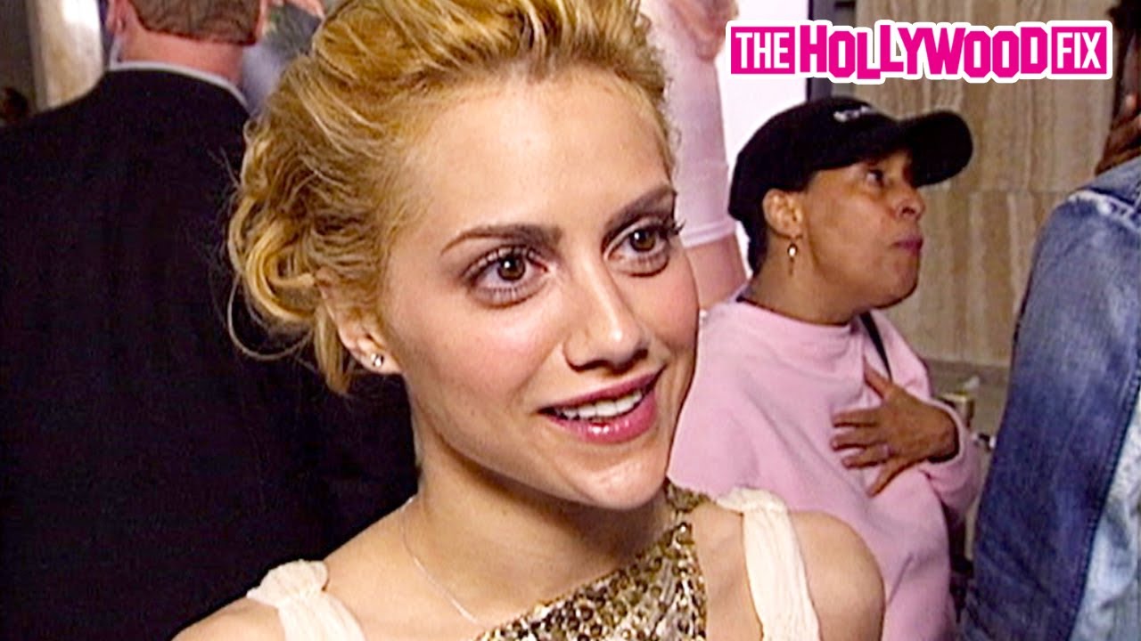 Brittany Murphy Speaks With Press At The 'Just Married' Movie Premiere At ArcLight Cinemas Hollywood