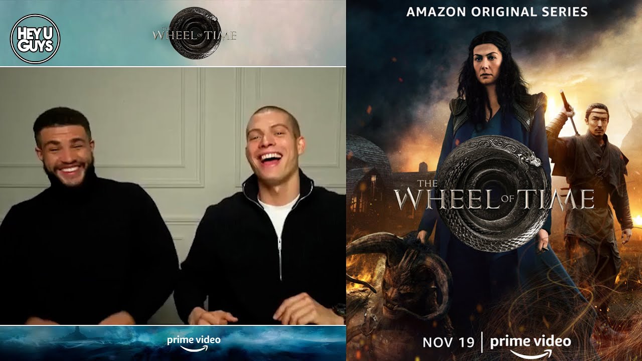 The Wheel of Time - Josha Stradowski & Marcus Rutherford on &Aacute;lvaro Morte, & starting their journey