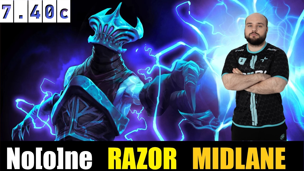 🤯 No[o]ne  [RAZOR] MID 7.40c - DOTA 2 HIGHEST MMR MATCH#dota2   #dota2gameplay