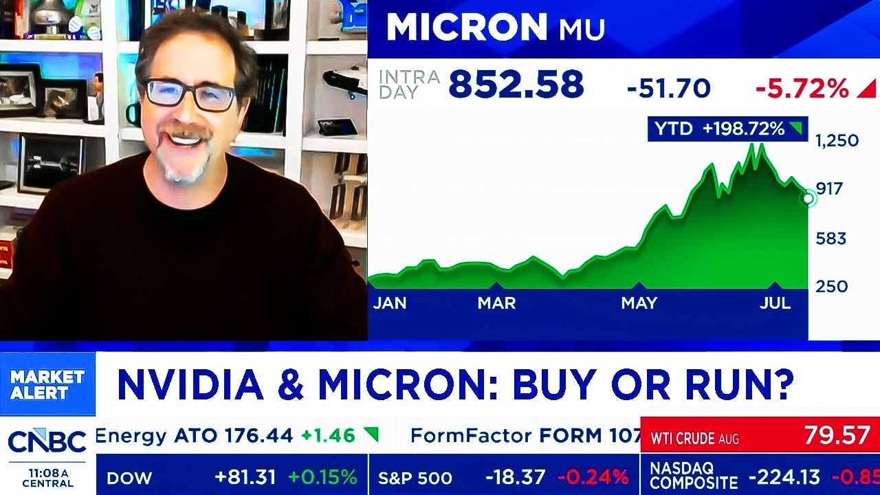 CNBC, Bloomberg, Yahoo об акциях NVIDIA, Micron и SK Hynix &mdash; обзор NVDA