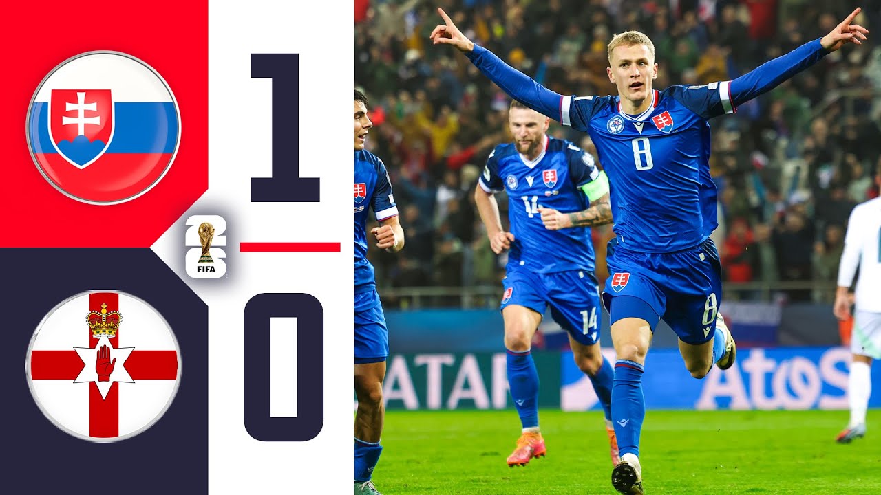 ⚽️ZOSTRIH GÓLOV I Slovensko 1:0 Severné Írsko (Kvalifikácia MS 2026) I Muži A