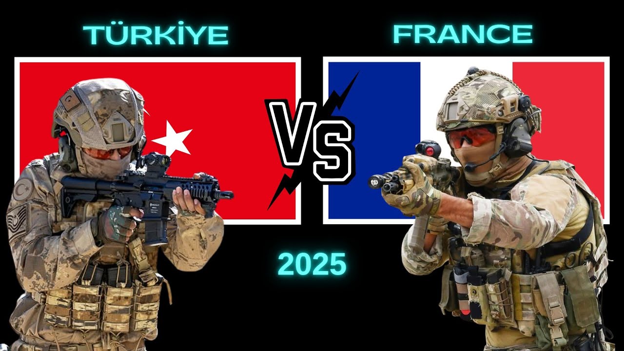 T&uuml;rkiye vs Fransa askeri g&uuml;&ccedil; karşılaştırması 2025 | T&uuml;rkiye vs France military power comparison 2025