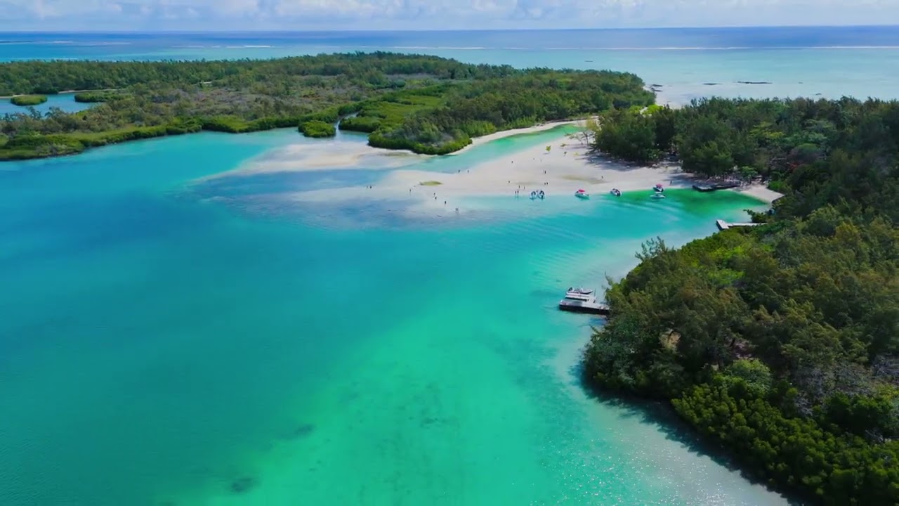 Île aux Cerfs Mauritius | 5 Islands Tour | Stunning 4K Drone Footage