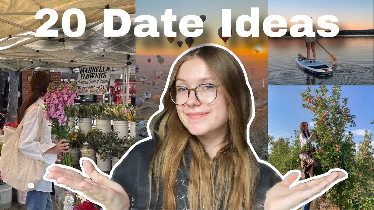 20 DATE IDEAS | Date Ideen für jede Jahreszeit, Heißluftballon, Planetarium, etc… 🌇☀️