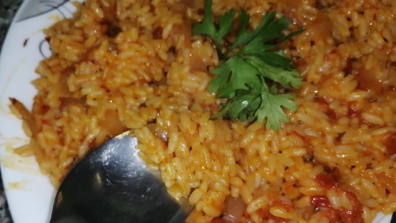 في 15د اطبخي أروع أرز بدون لحم ولا دجاج رايح في بنين 😋😁