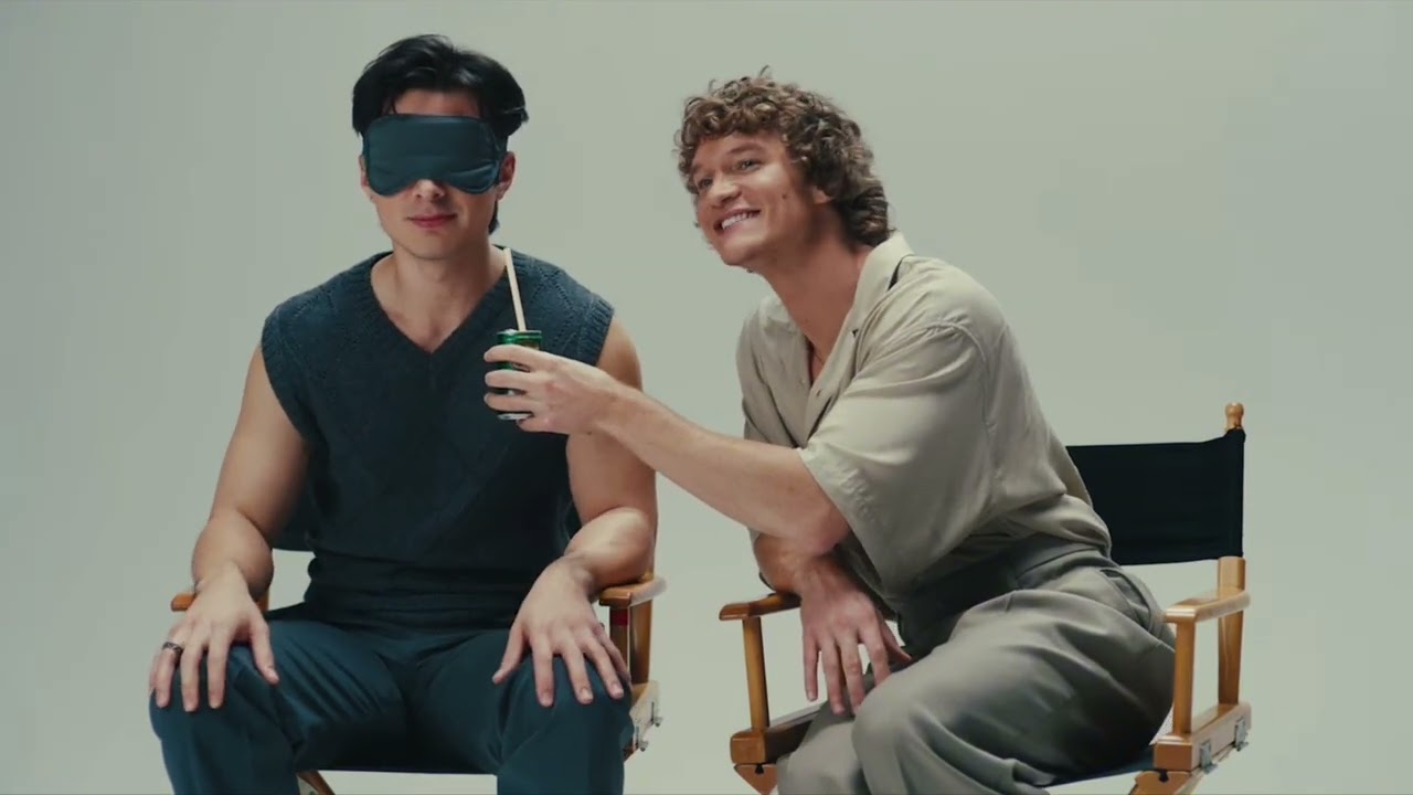 hudson williams & connor storrie being goofy in that one quinn interview 