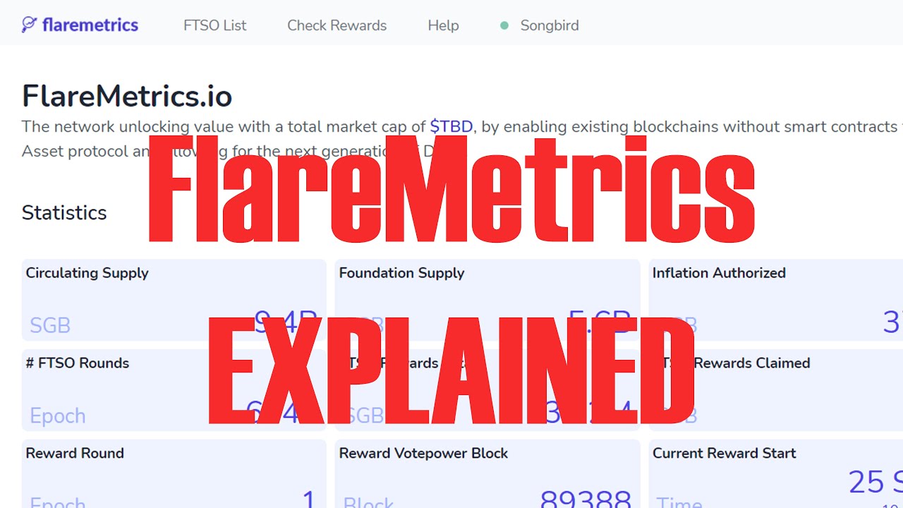 Flare metrics explained [HowTo]