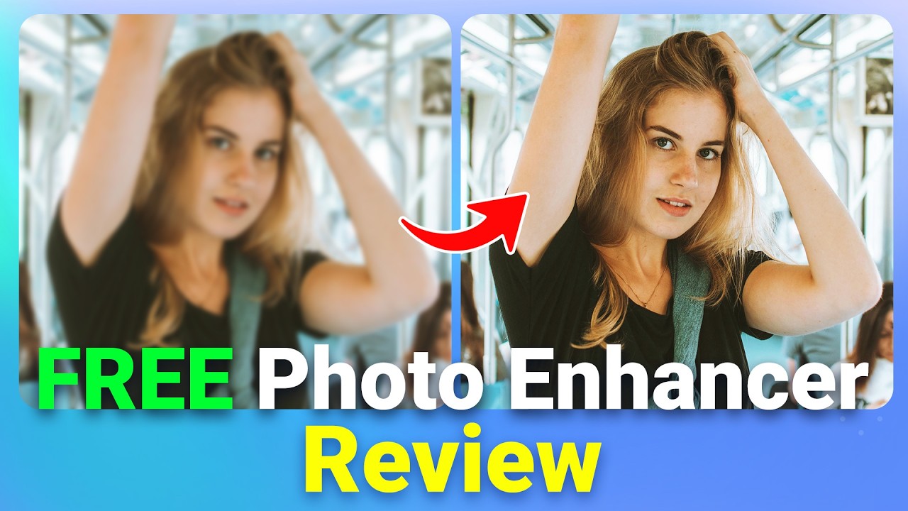 Best FREE AI Photo Enhancer 2025? - Picsman AI Image Quality Enhancer Tutorial & Review