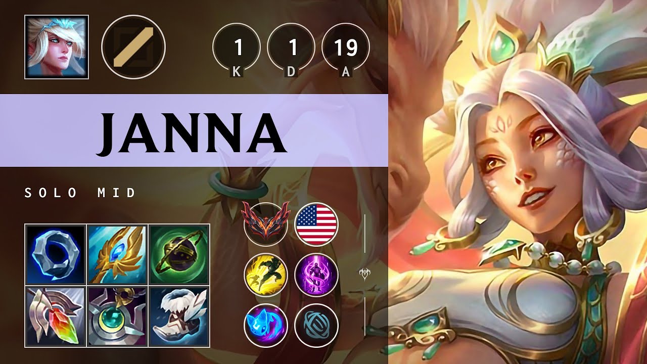 Janna Mid vs Zac: Shield Maker - NA Grandmaster Patch 14.23