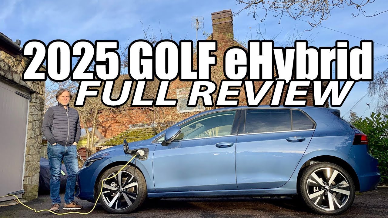 DOES THE NEW 2025 8.5 VW GOLF eHYBRID PHEV MAKE FULL ELECTRIC VEHICLES REDUNDANT? #PHEV #GOLFHYBRID