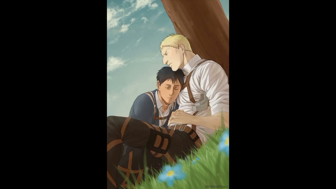 Reiner x Bertholdt accidentally in love 😍