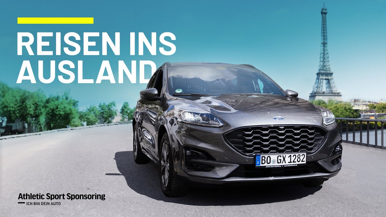 Darf ich mit dem Auto ins Ausland? 🚙 🇫🇷