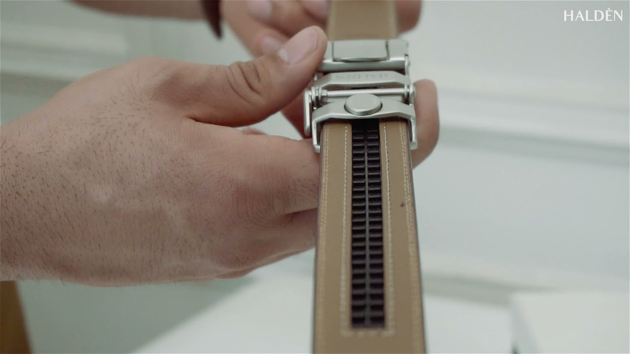 HALD&Egrave;N BELTS - Micro adjustable No holes belts