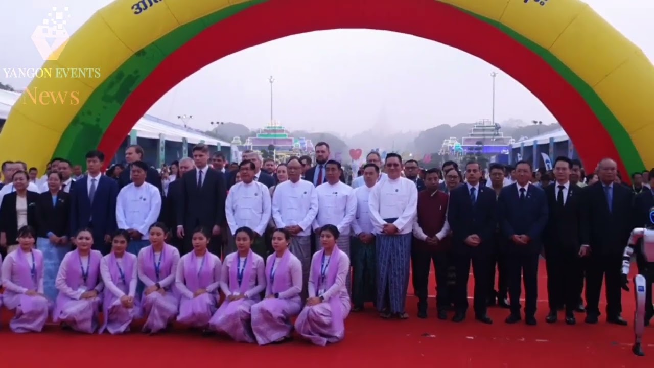မြန်မာနိုင်ငံ၏အကြီးကျယ်အခမ်းနားဆုံးအ​ခြေခံပညာအဆင့် အာကာသဆိုင်ရာပန်းချီကာတွန်းပိုစတာပြိုင်ပွဲဖွင့်ပွဲ