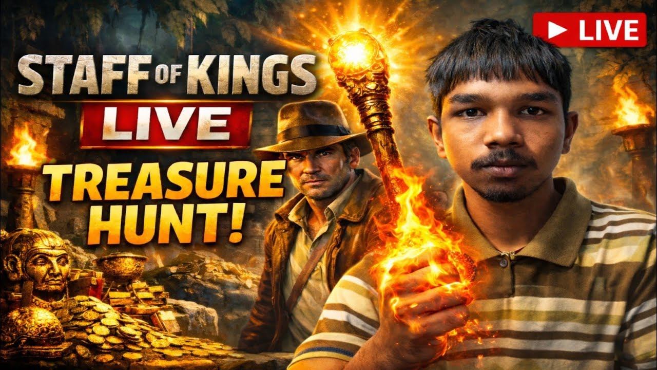 Indiana Jones and the Staff of Kings | Epic Adventure Gameplay LIVE 🔴 | Treasure Hunt Action