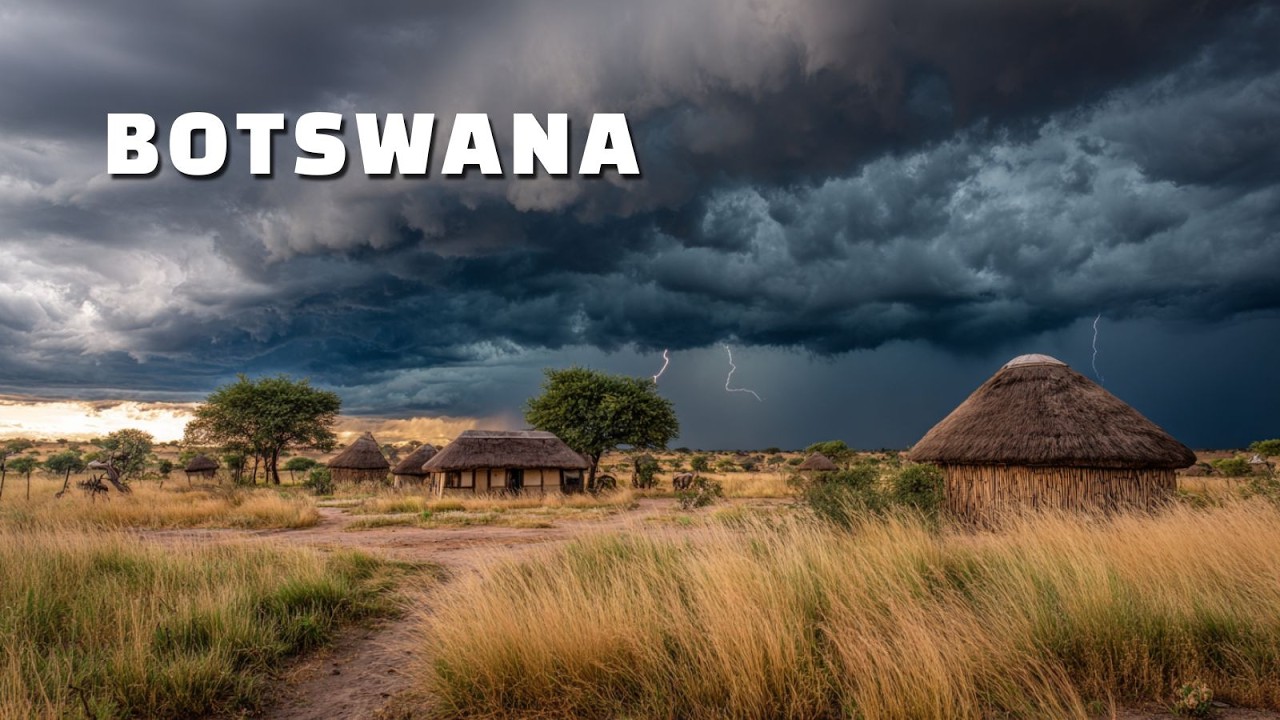 Botswana: Life in the Shadow of the Kalahari | Travel Video 4K