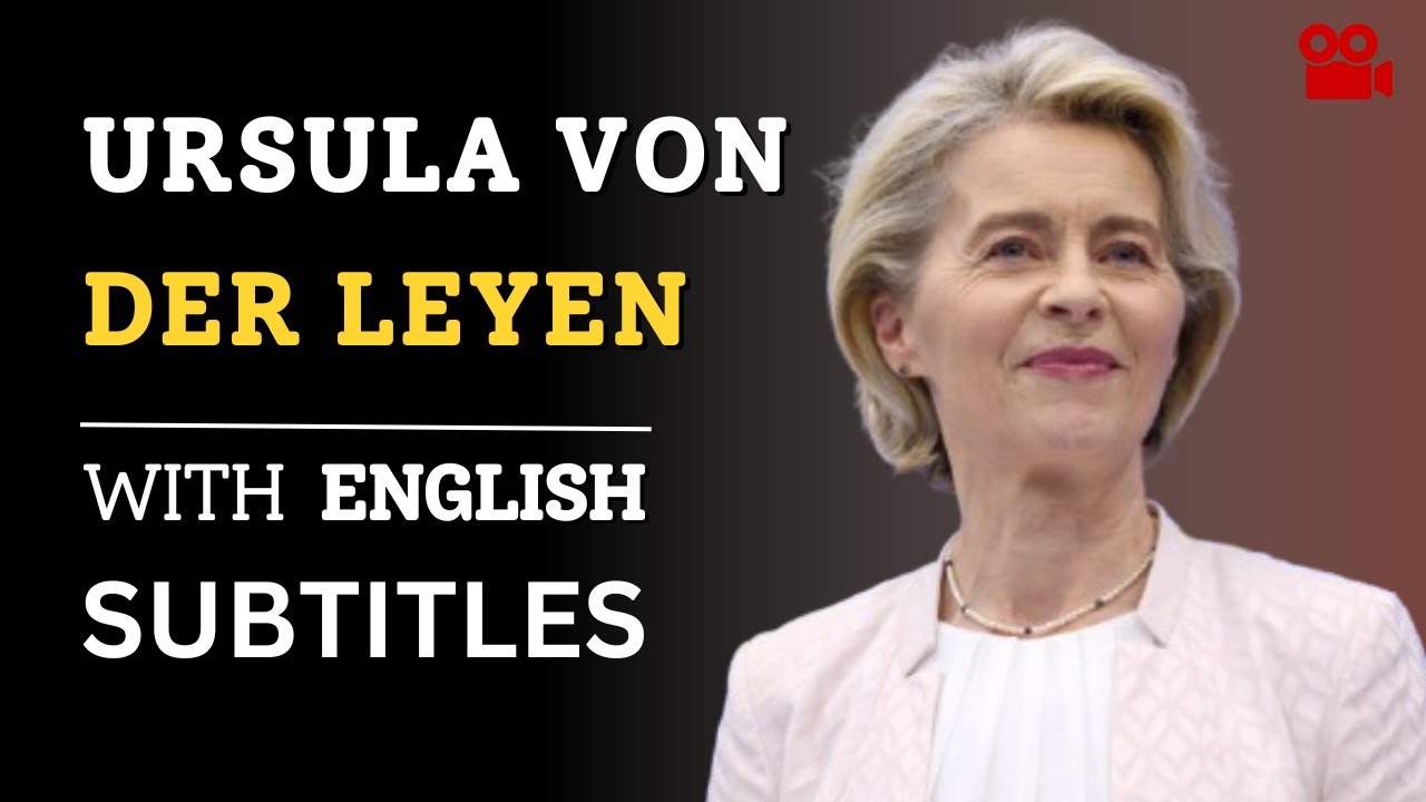 Ursula von der Leyen: Shaping Europe's Defense Future | English Speech (Subtitled)