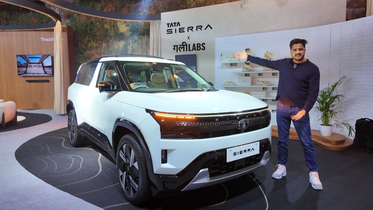 Подробный осмотр нового Tata Sierra Petrol Automatic: интерьер, комфорт сидений и пространство ба...