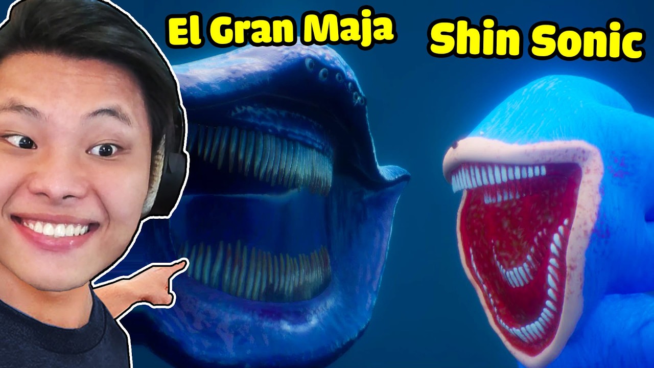SHIN SONIC ĐẠI CHIẾN EL GRAN MAJA🥩🤤JAYGRAY TRIỆU HỒI NHÍM SONIC KHỔNG LỒ ĂN THỊT THỦY QUÁI ĐẠI DƯƠNG