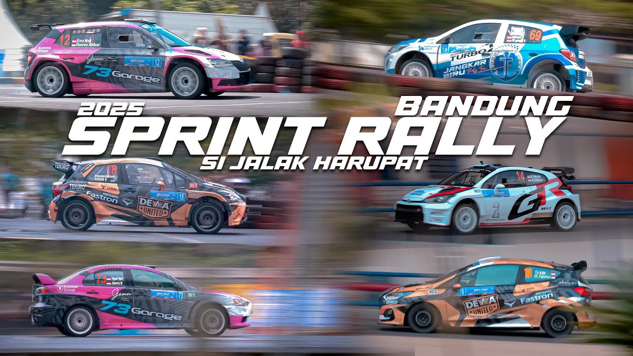 SPRINT RALLY STADION BOLA, BANDUNG 2025 | Rally Indonesia