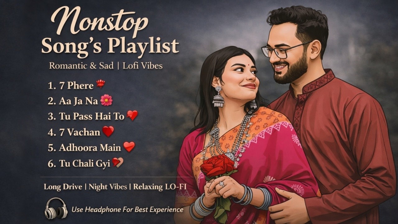 🔴 Live Nonstop Song’s Playlist 2026 💔❤️ | Romantic & Sad Lofi Songs | Long Drive Night Vibes