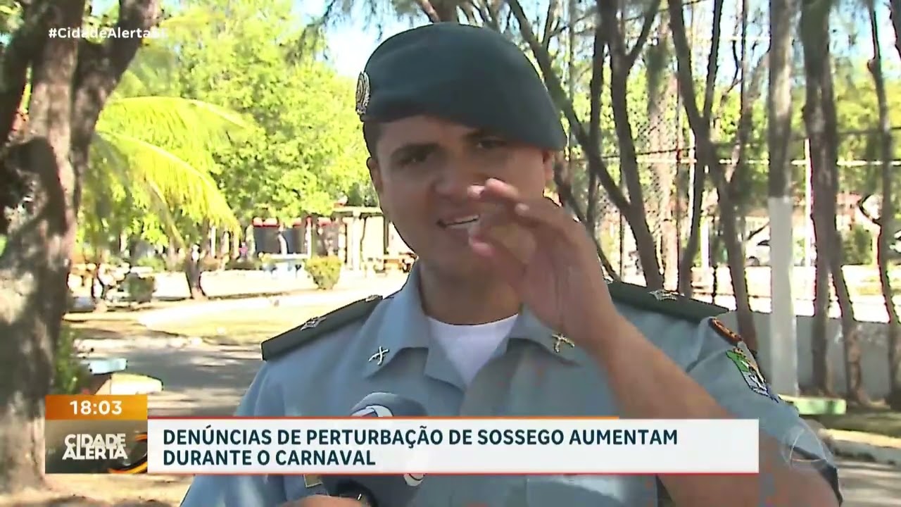 Denúncias de perturbação de sossego aumentam durante o Carnaval - Cidade Alerta