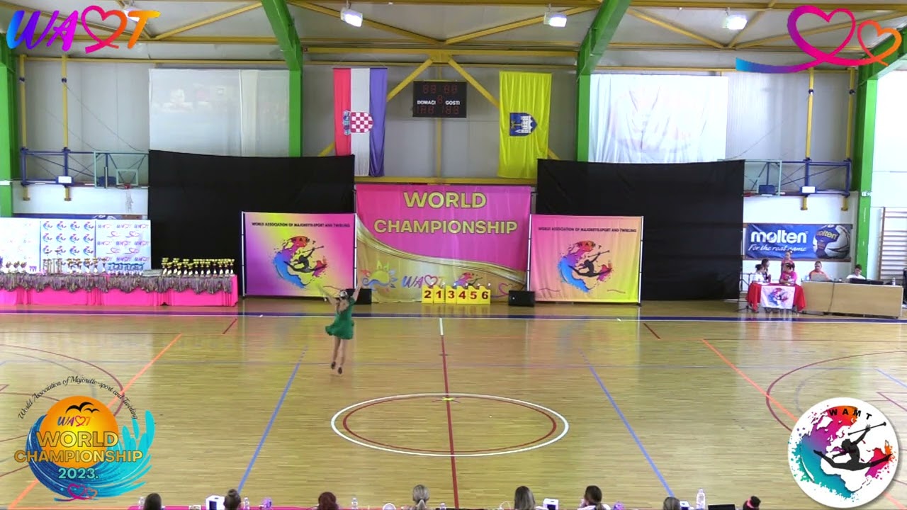 Baton Senior Solo- Johana Štaffová- Mažoretky Linetbells Litovel, Czech Republic