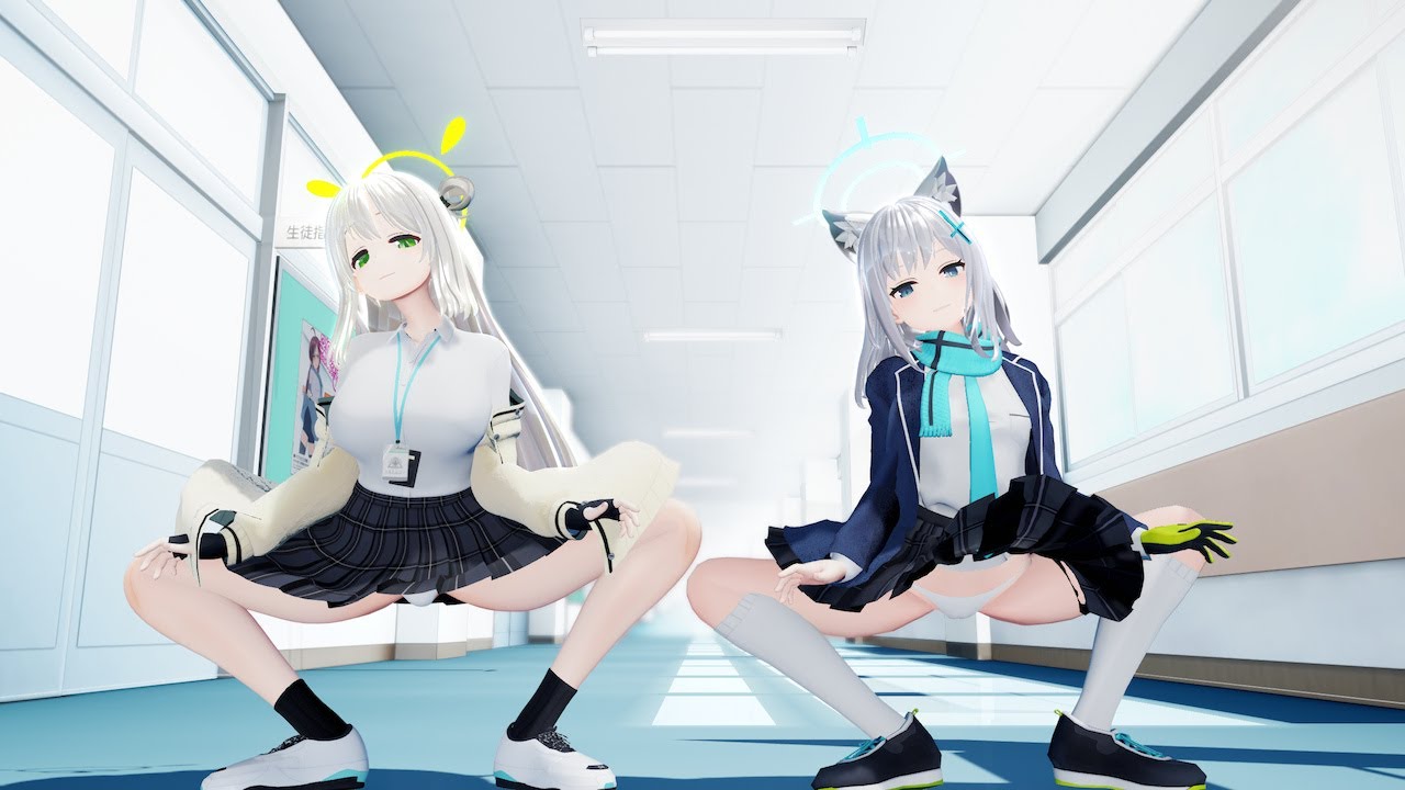【Blue Archive】Shiroko ＆ Nonomi 「Worth It」【ブルアカ MMD シロコ ノノミ】